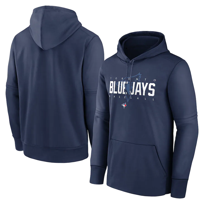 Men's Blue Toronto Blue Jays 2022 Therma Performance Pullover Hoodie